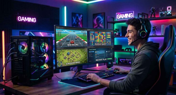 Best Free PC Games to Play in 2026 Without Downloading on a desktop PC using browser and cloud gaming
