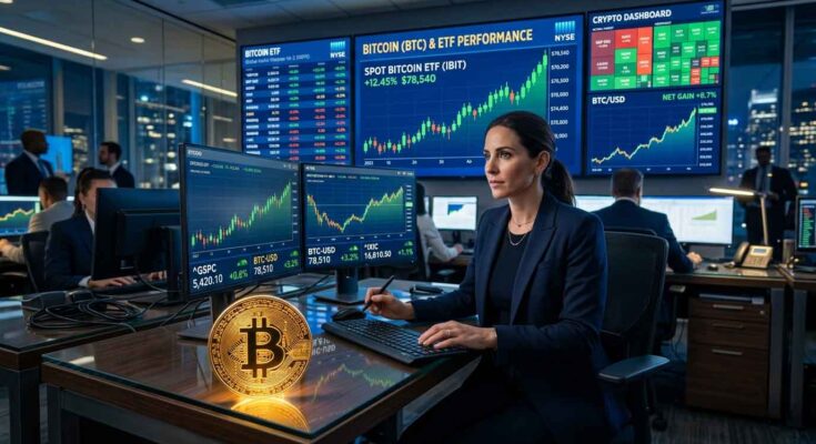 Crypto investment strategies for 2026 featuring Bitcoin ETF investing for USA investors