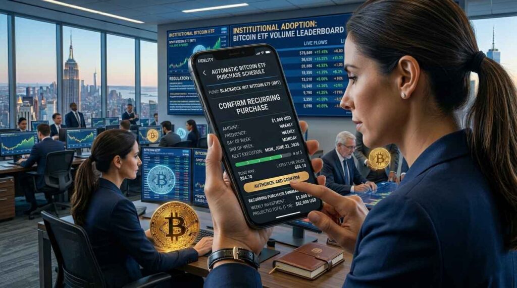 Dollar cost averaging Bitcoin ETF strategy for crypto investment strategies 2026